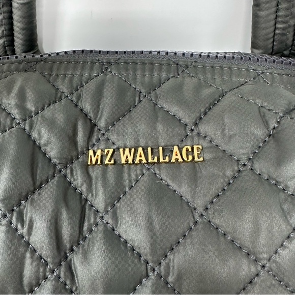 MZ Wallace NWT Sutton Bag Medium Magnet Gray - Picture 3 of 16